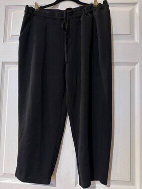 32 Degrees Cool Black Drawstring Pants XL Made In China